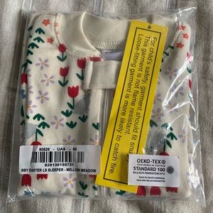 Hanna Andersson sleeper in Mellow Meadow